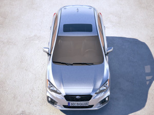 Subaru Impreza Estate 2017 3D Model
