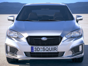 Subaru Impreza Estate 2017 3D Model