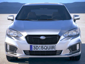 Subaru Impreza Estate 2017 3D Model