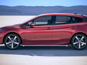 Subaru Impreza Estate EU 2018 Model 3D