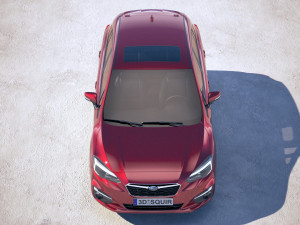 Subaru Impreza Estate EU 2018 Model 3D