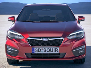 Subaru Impreza Estate EU 2018 3D Model