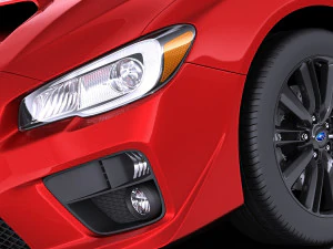 Subaru Impreza WRX 2017 vray 3D Model