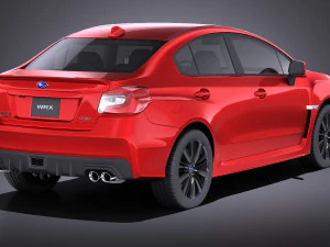 Subaru Impreza WRX 2017 vray 3D Model