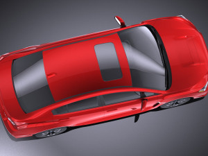 Subaru Impreza WRX 2017 vray 3D Model