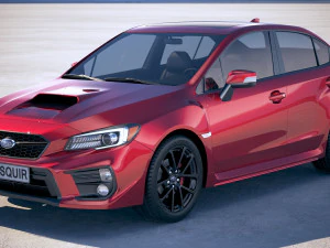 Subaru Impreza WRX 2018 Modello 3D