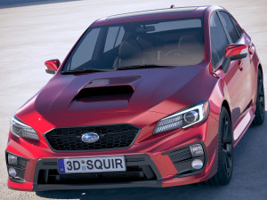 Subaru Impreza WRX 2018 Modello 3D