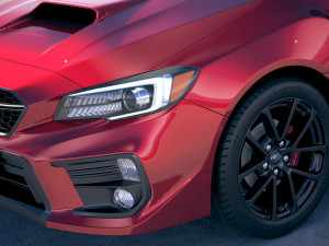 Subaru Impreza WRX 2018 Modello 3D
