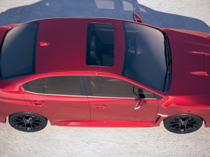 Subaru Impreza WRX 2018 Modello 3D