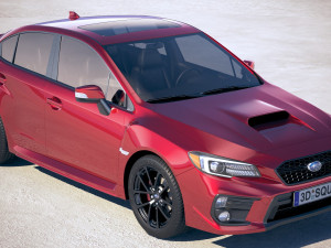 Subaru Impreza WRX 2018 Modello 3D