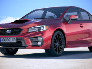 Subaru Impreza WRX 2018 Modello 3D
