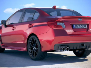 Subaru Impreza WRX 2018 3D Model