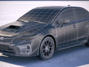 Subaru Impreza WRX 2018 Modello 3D