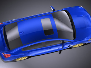 Subaru Impreza WRX STI 2015 vray 3D-Modell