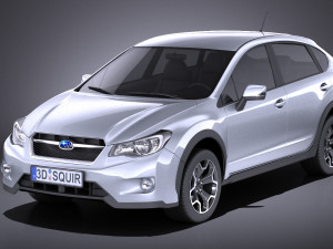 Subaru Impreza XV Crosstrek 2015 vray 3D Model