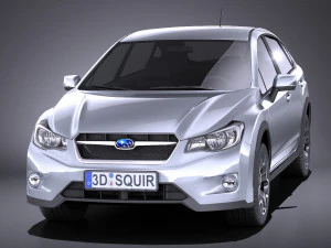 Subaru Impreza XV Crosstrek 2015 vray 3D Model
