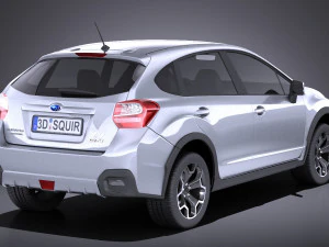 Subaru Impreza XV Crosstrek 2015 vray 3D Model