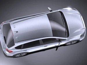 Subaru Impreza XV Crosstrek 2015 vray 3D Model