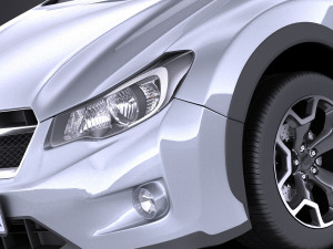 Subaru Impreza XV Crosstrek 2015 vray 3D Model
