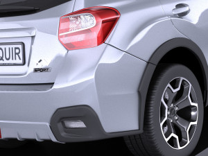 Subaru Impreza XV Crosstrek 2015 vray 3D Model