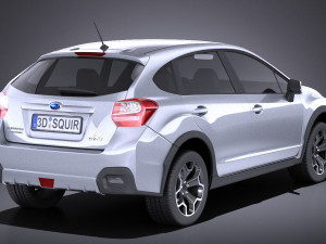 Subaru Impreza XV Crosstrek 2015 vray 3D Model