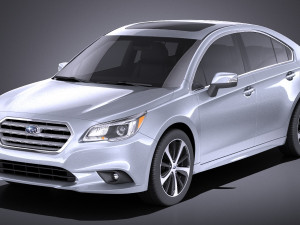 Subaru Legacy 2017 vray 3D Model