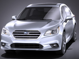 Subaru Legacy 2017 vray 3D Model