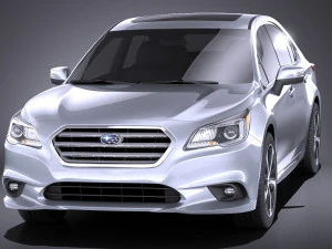 Subaru Legacy 2017 vray 3D Model