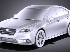 Subaru Legacy 2017 vray 3D Model