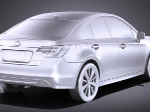 Subaru Legacy 2017 vray 3D Model