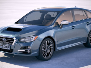 subaru levorg 2018 3D Model