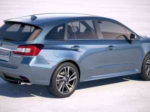 Subaru Levorg 2018 3D Model
