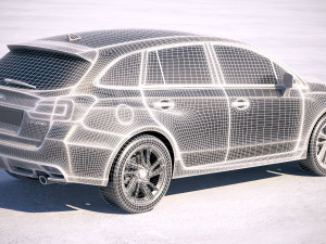 Subaru Levorg 2018 3D Model