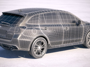 Subaru Levorg 2018 3D Model
