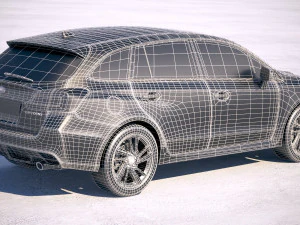 Subaru Levorg 2018 3D Model