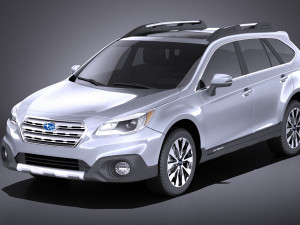 subaru outback 2017 vray 3D Model