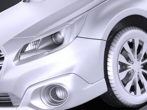 Subaru Outback 2017 vray 3D Model