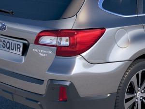 Subaru Outback 2018 3D Модель