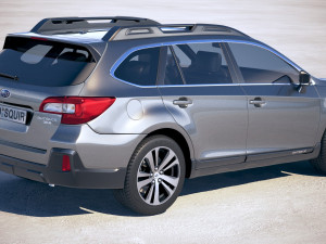 Subaru Outback 2018 3D Модель