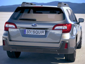 Subaru Outback 2018 3D Model