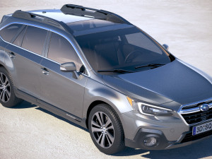 Subaru Outback 2018 3D Модель