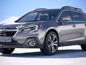 Subaru Outback 2018 3D Модель