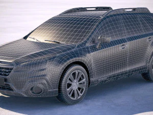 Subaru Outback 2018 3D Model