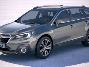 Subaru Outback UE 2019 Modello 3D