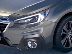 Subaru Outback EU 2019 3D Model