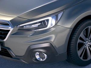 Subaru Outback EU 2019 3D Model