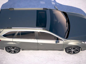 Subaru Outback EU 2019 3D Model