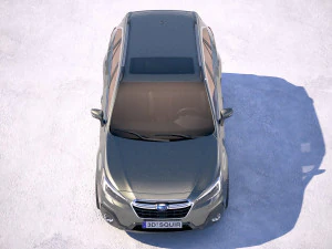 Subaru Outback EU 2019 3D Model