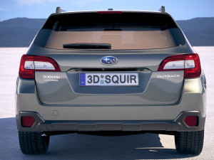 Subaru Outback EU 2019 3D Model