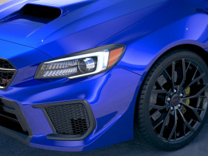 Subaru WRX STI 2018 Modello 3D